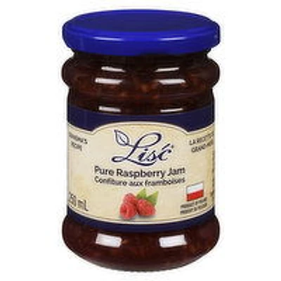 Lisc - Pure Raspberry Jam, 250 Millilitre