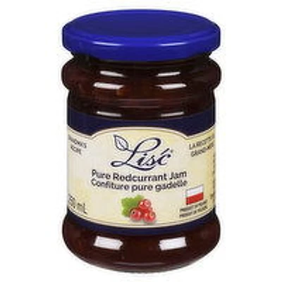 Lisc - Pure Redcurrant Jam, 250 Millilitre