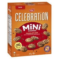 Leclerc - Mini Celebration Choc Chip Cookies, 200 Gram