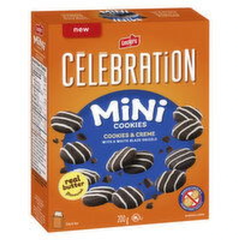 Leclerc - Celebration Mini Cookies & Creme, 200 Gram