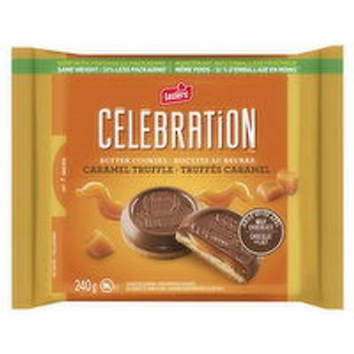 Leclerc - Celebration Caramel Truffle Cookies, 240 Gram