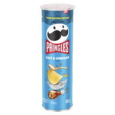 PRINGLES - Potato Chips Salt & Vinegar, 156 Gram