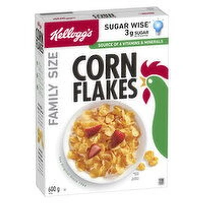Kellogg's - Corn Flakes Cereal Family Pack, 600 Gram