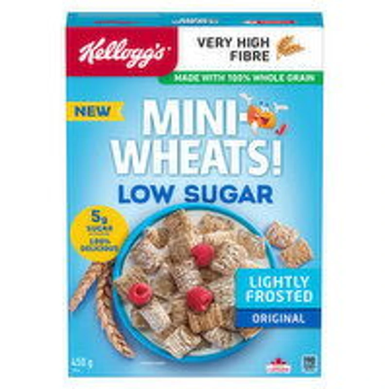 Kellogg's - Mini Wheat Low Sugar, 450 Gram