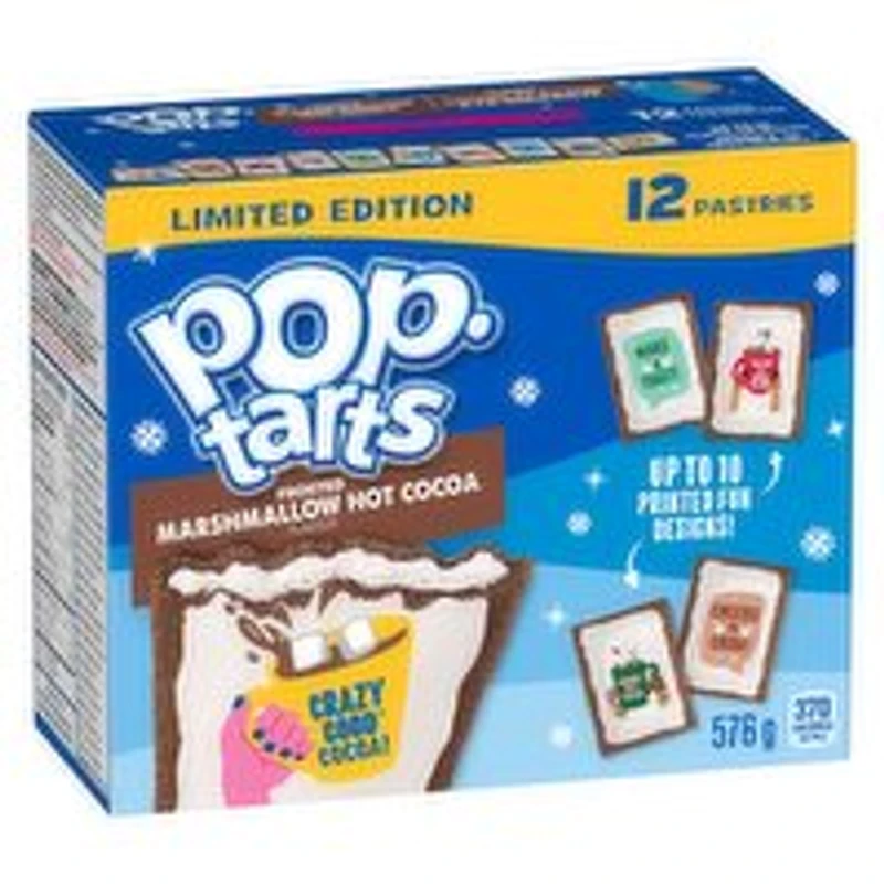 Kelloggs - Pop Tarts Marshmallow Hot Cocoa Lim Edition NS, 576 Gram