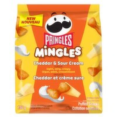 PRINGLES - Mingles Snacks, Cheddar & Sour Cream, 155 Gram