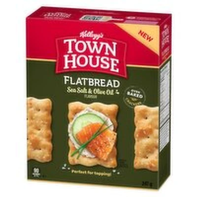 Kelloggs - Flatbread Sea Salt Olive Oil Crsp, 247 Gram