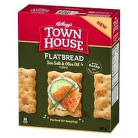Kelloggs - Flatbread Sea Salt Olive Oil Crsp, 247 Gram