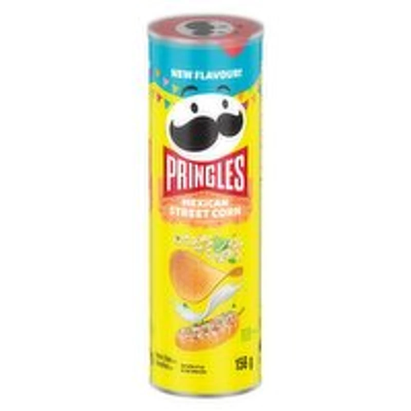 PRINGLES - Potato Chips, Mexican Street Corn, 156 Gram