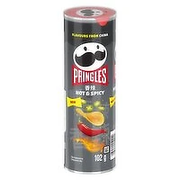 PRINGLES - Hot Spicy Potato Chips, 102 Gram