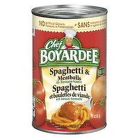 Chef Boyardee - Spaghetti & Meatballs in Tomato Sauce, 418 Gram