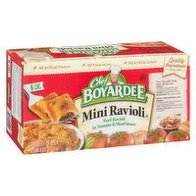 Chef Boyardee - Mini Beef Ravioli, 8 Each
