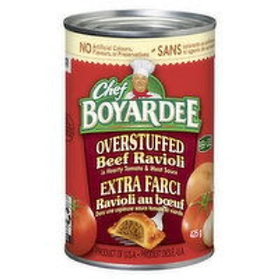 Chef Boyardee - Overstuffed Beef Ravioli in Hearty Tomato & Meat Sauce, 425 Gram