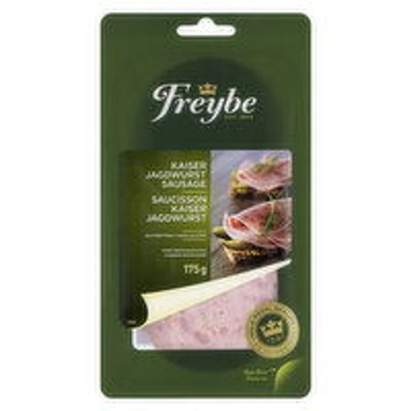 Freybe - Jagdwurst Sausage Sliced, 175 Gram