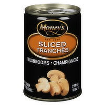 Money's - Sliced Mushrooms, 284 Millilitre
