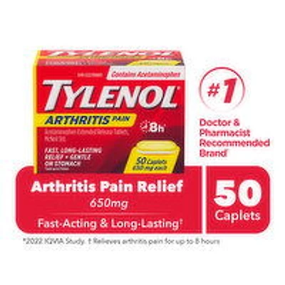 TYLENOL - Arthritis Pain 650 mg, 50 Each