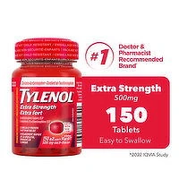 Tylenol - Extra Strength eZTabs, 150 Each