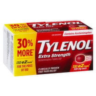 Tylenol - Extra Strength ezTABS 500mg, 130 Each