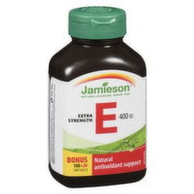 Jamieson - Vitamin E 400IU, 120 Each