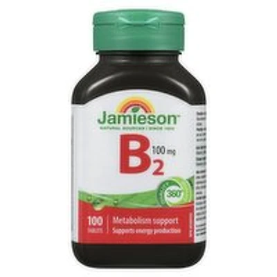 Jamieson - Vitamin B 100 mg, Tablets, 100 Each