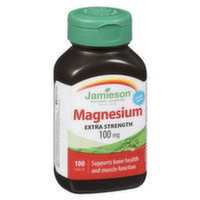 Jamieson - Magnesium 100mg, 100 Each