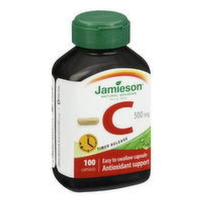 Jamieson - Vitamin C Timed Release 500mg, 100 Each