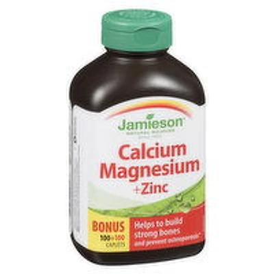 Jamieson - Calcium Magnesium with Zinc, 200 Each