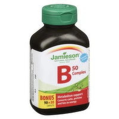 Jamieson - Vitamin B 50 Complex, 90 Each