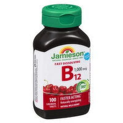 Jamieson - B12 1000mcg, 100 Each