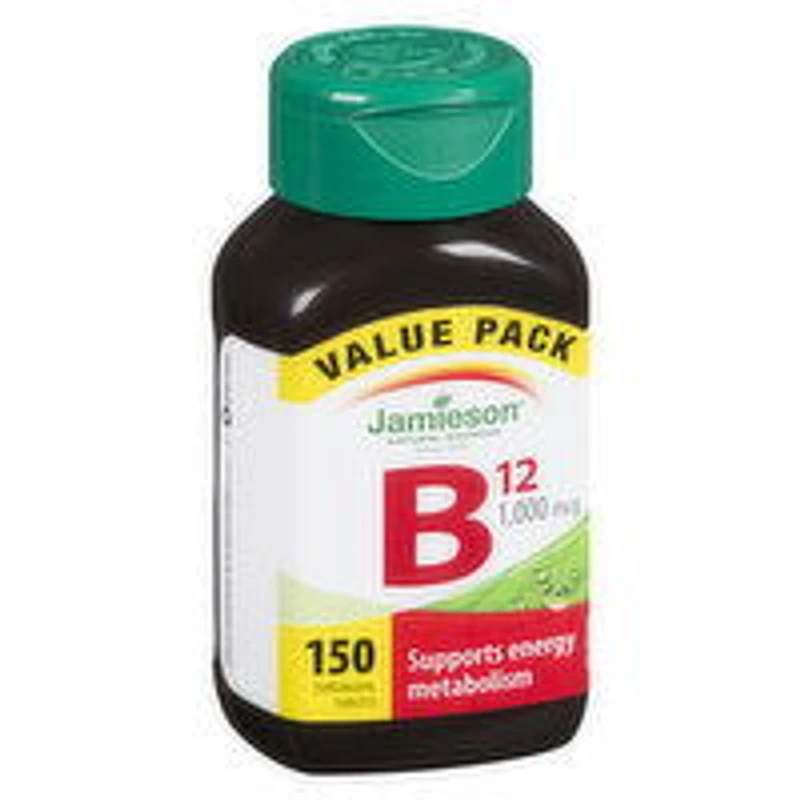 Jamieson - Jamieson Value Pk Vitamin B12 1000Mg, 150 Each