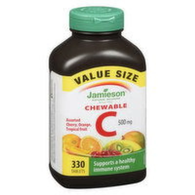 Jamieson - Jamieson Value Pk Vit C 500Mg Mixed, 330 Each
