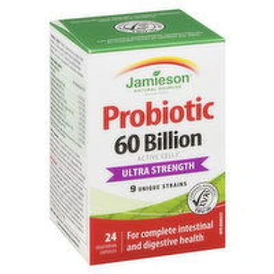 Jamieson - Probiotic 60 Billion, 24 Each