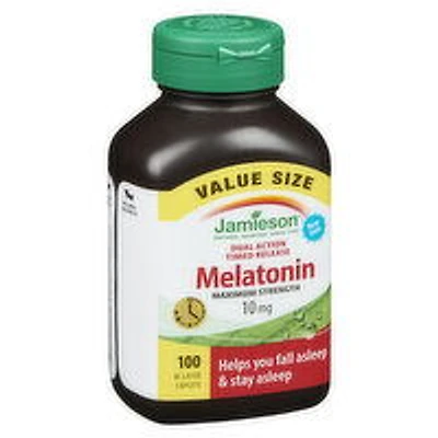 Jamieson - Jamieson Melatonin Max Strength 10mg, 100 Each