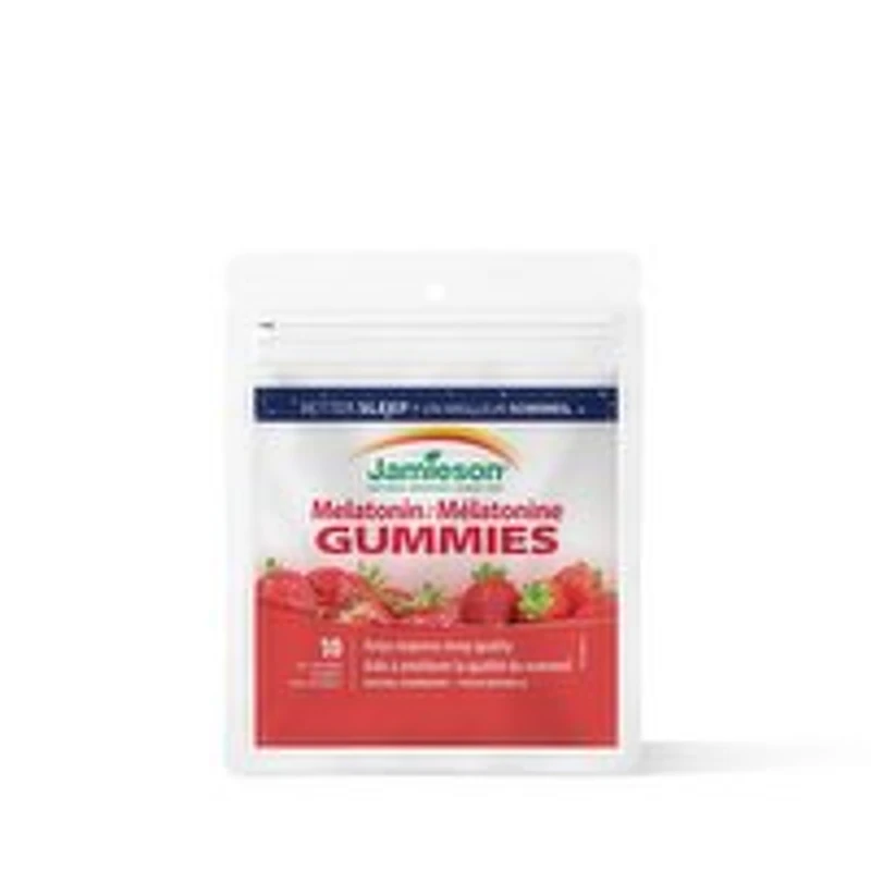 Jamieson - Strawberry Melatonin Gummies, 10 Each