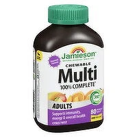 Jamieson - 100% Multi Complete Chewable, 80 Each