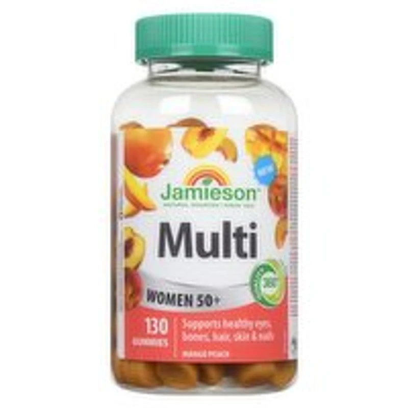 Jamieson - Multivitamin Gummy - Women 50+, 130 Each