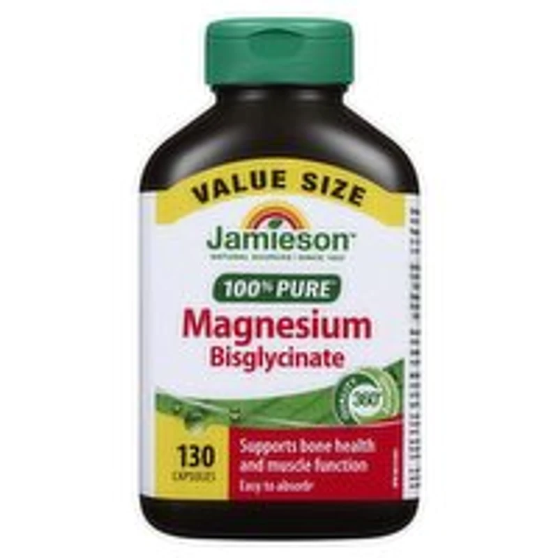 Jamieson - Magnesium Bisglycinate, Value Size, 130 Each