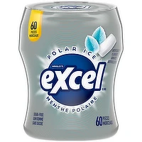 Excel - Polar Ice Sugar Free Chewing Gum, 60 Each