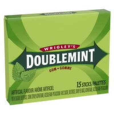 Wrigley's - Peppermint Chewing Gum, 15 Each