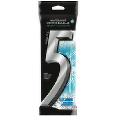 Five - Ascent Escalating Wintermint Gum, 3 Each