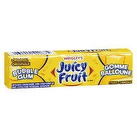 Wrigley's - Juicy Fruit Bubble Gum Original, 5 Each