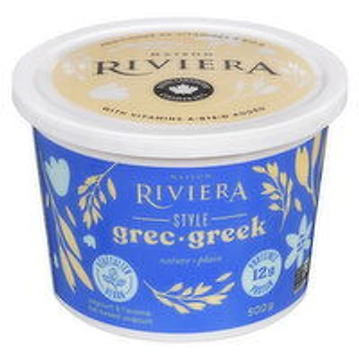 Riviera - Oat Based Greek Style Yogurt Plain, 500 Gram