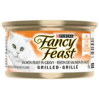 Purina - Fancy Feast - Grilled Salmon Feast, Wet Cat Food, 85 Gram