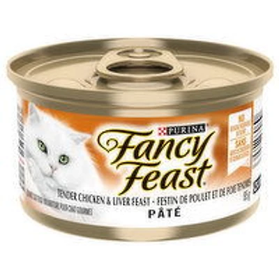 Purina - Fancy Feast Pt Tender Liver & Chicken Feast, Wet Cat Food, 85 Gram