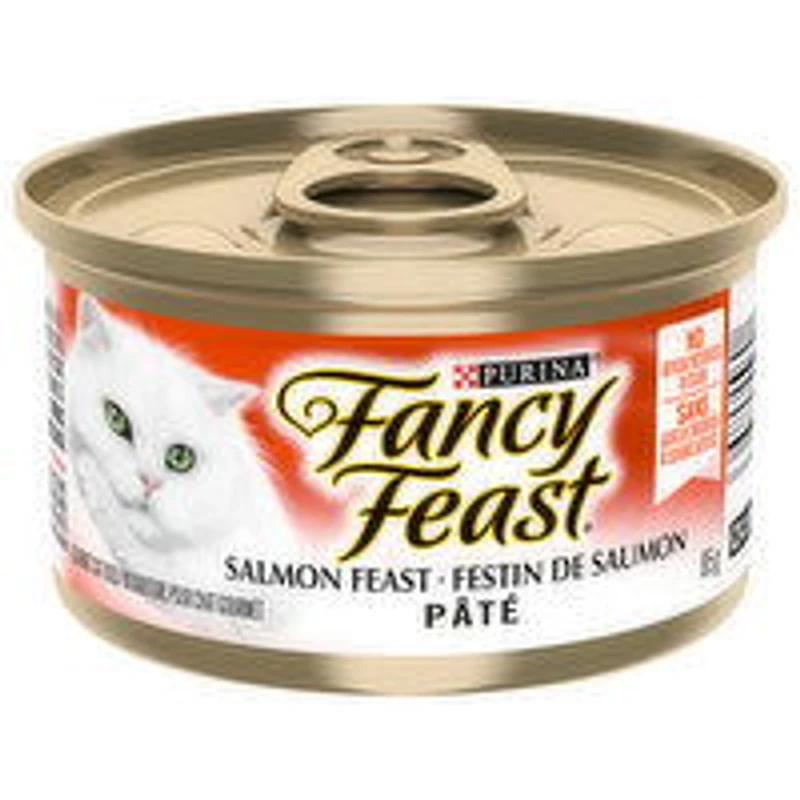 Purina - Fancy Feast - Pt Salmon Feast, Wet Cat Food, 85 Gram