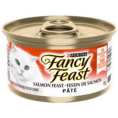 Purina - Fancy Feast - Pt Salmon Feast, Wet Cat Food, 85 Gram