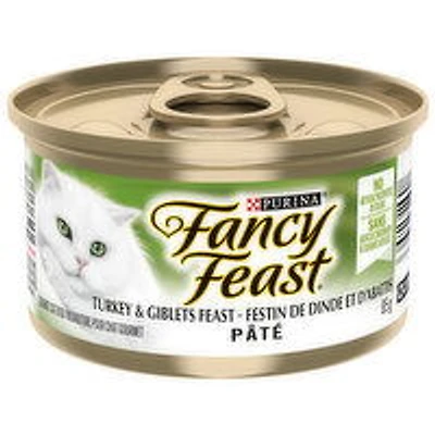 Purina - Fancy Feast - Pate Turkey & Giblets Feast, Wet Cat Food, 85 Gram