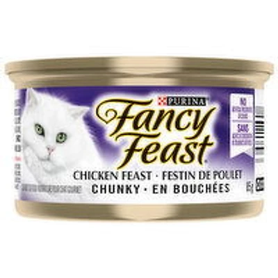 Purina - Fancy Feast Chunky Chicken Feast, Wet Cat Food, 85 Gram