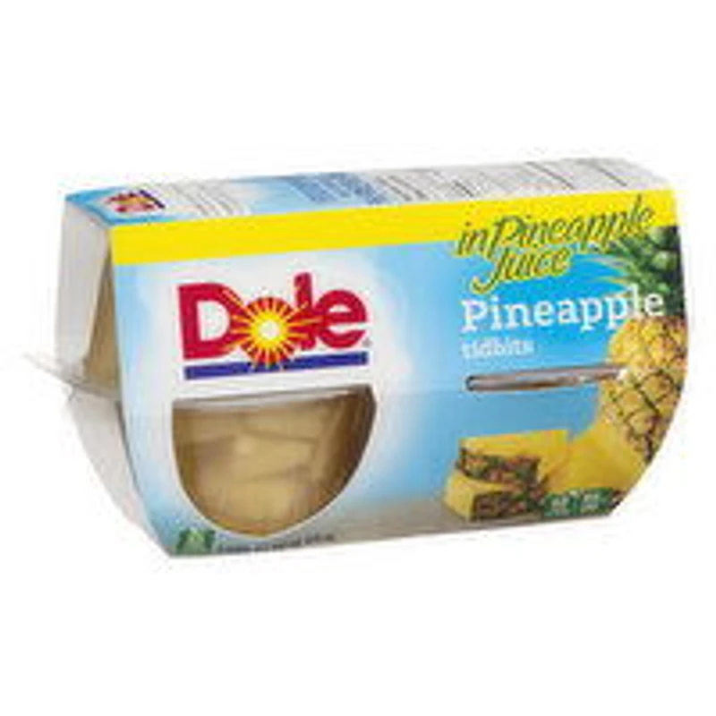 Dole - Pineapple Fruit Bowl, 4 Each