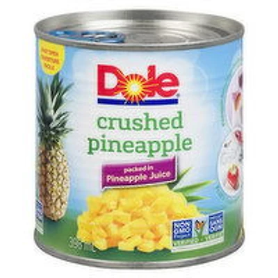 Dole - Crushed Pineapple, 398 Millilitre